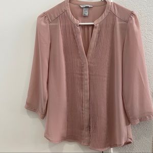 Blush H&M Flowy Top